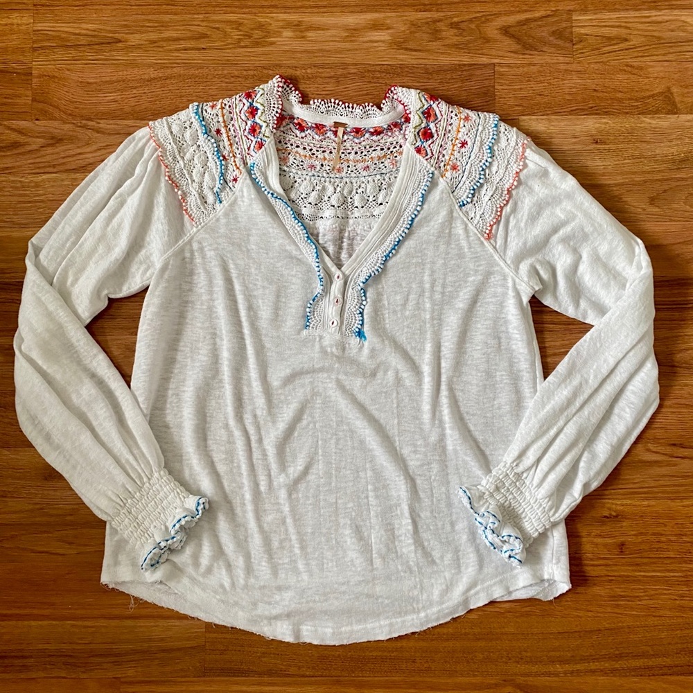 Free People Siesta Fiesta Top Size XS - Picture 2 of 9